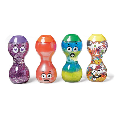 hand2mind Express Your Feelings - Botellas sensoriales de emociones secundarias II