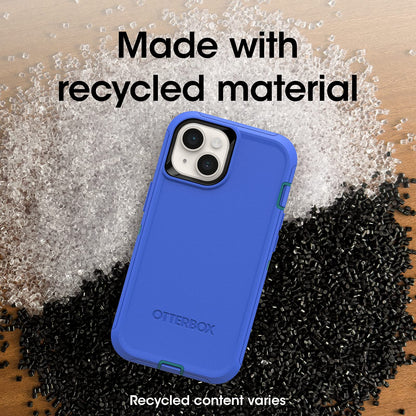 OtterBox DEFENDER SERIES SCREENLESS EDITION para iPhone 14 Plus - RAIN CHECK (Azul)