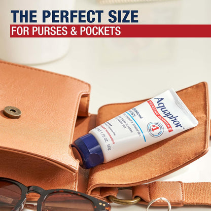 Aquaphor Healing Ointment - Protectant for Cracked Skin - Hands, Heels, Elbows, Lips - 1.75 oz. Tube (Pack of 3)