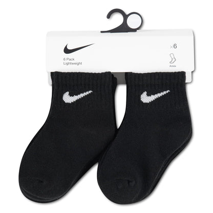 Nike - Calcetines para bebés y niños pequeños, paquete de 6