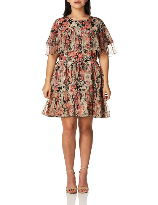 Lucky Brand Rose Dress Vestido Informal Mujer