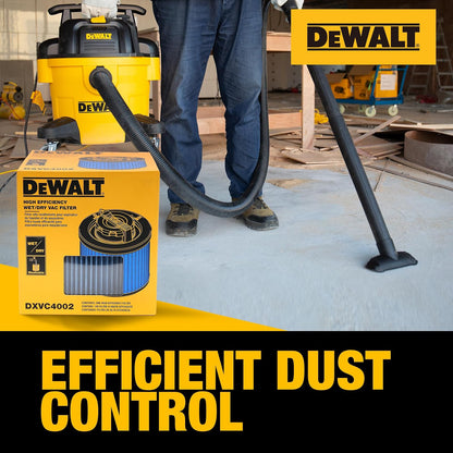 DeWalt DXVC4002 - Filtro de cartucho de alta eficiencia (4 galones)