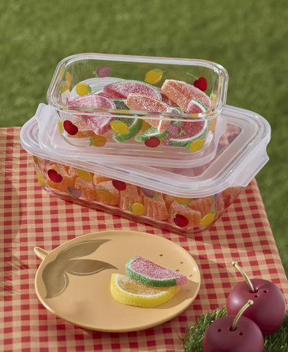 Kate Spade New York - Juego de 4 platos Tutti Fruity Tidbit