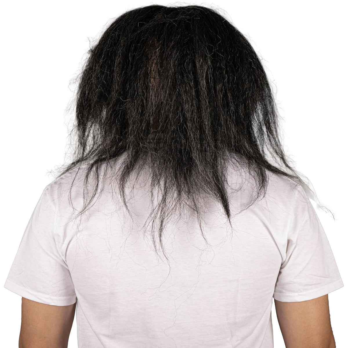 Ghoulish Productions Máscara Funny Troll con Cuello de Látex – Máscara Realista de Duende Viejo con Nariz Grande y Cabello Largo Pintada a Mano – Ideal para Halloween, Disfraces y Coleccionistas