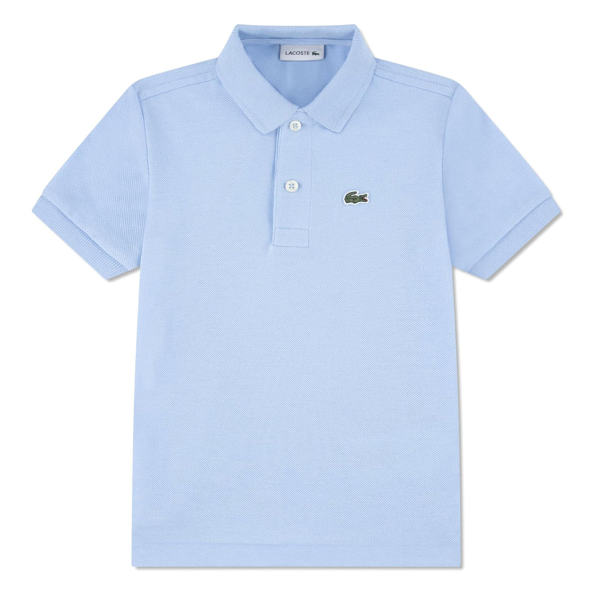Lacoste Polo Clásico de Piqué para Niño - 2T - Azul claro