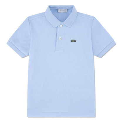 Lacoste Polo Clásico de Piqué para Niño - 2T - Azul claro