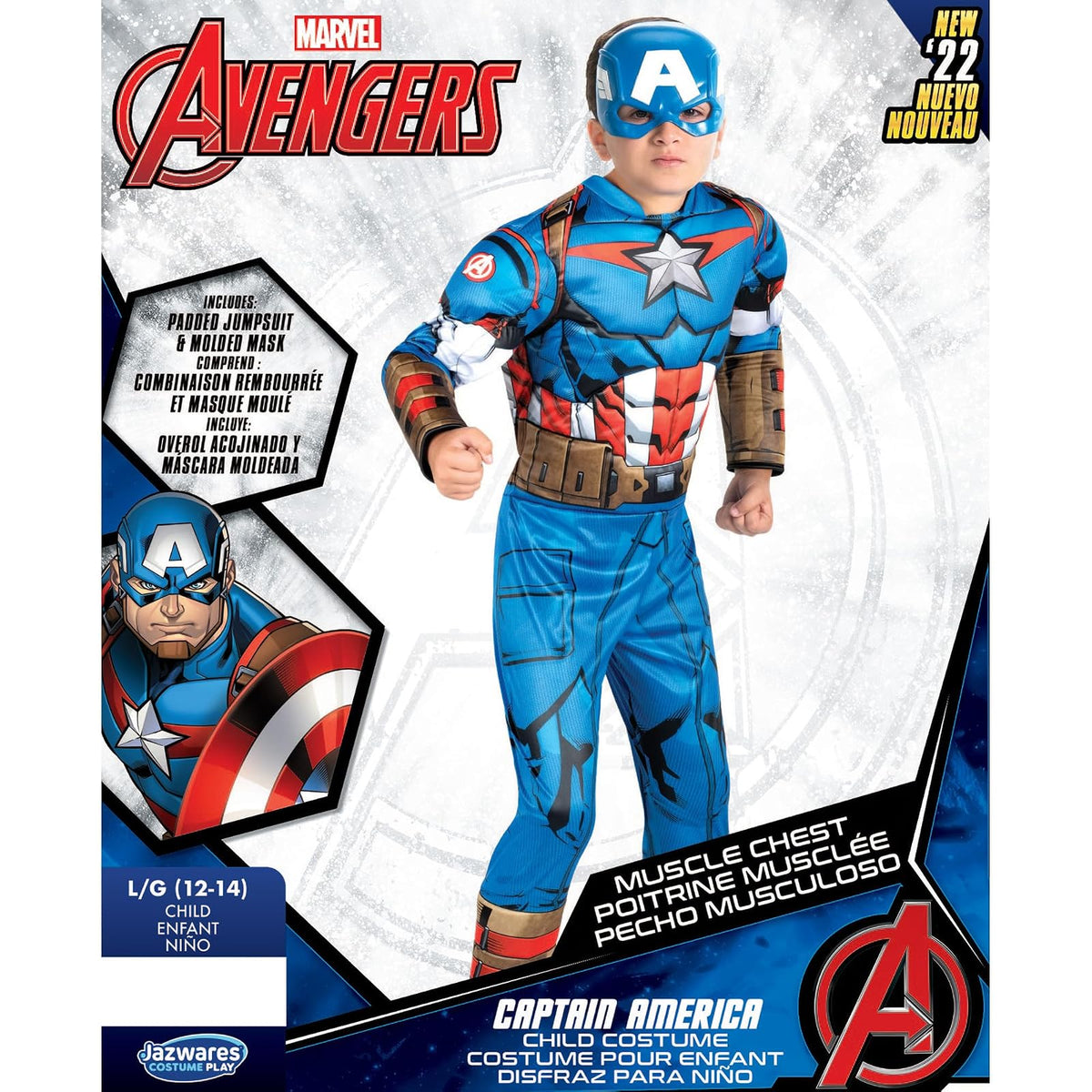 Marvel - Qualux Child - CPT AMERICA LG