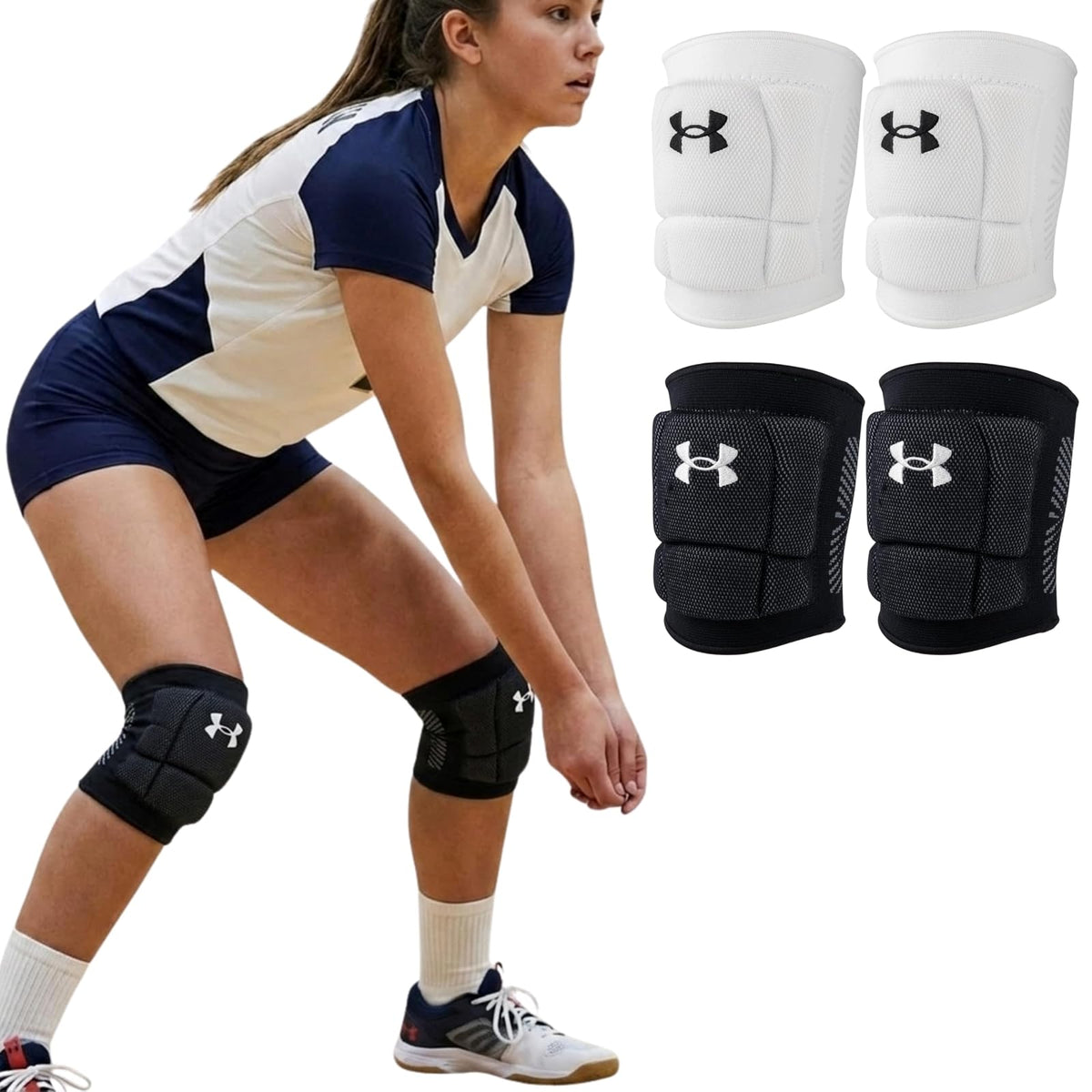 Mcdavid Armour 3 Rodilleras para Voleibol - Negro - Medio