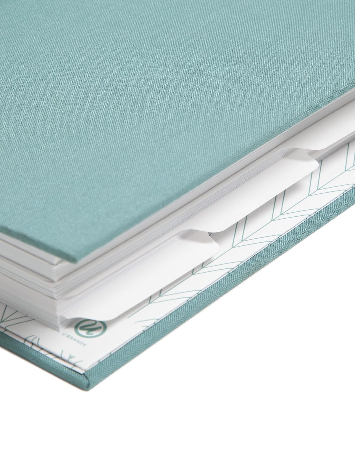 Smead 89415 Divisores tamaño carta para carpetas de 3 anillas (color blanco, 5 por juego, 20 juegos por caja, pestañas de 1/5)