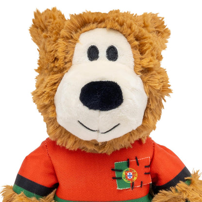 Kong Wild Knots Bear Juguete de Peluche para Perro con Playera de Selección - Portugal