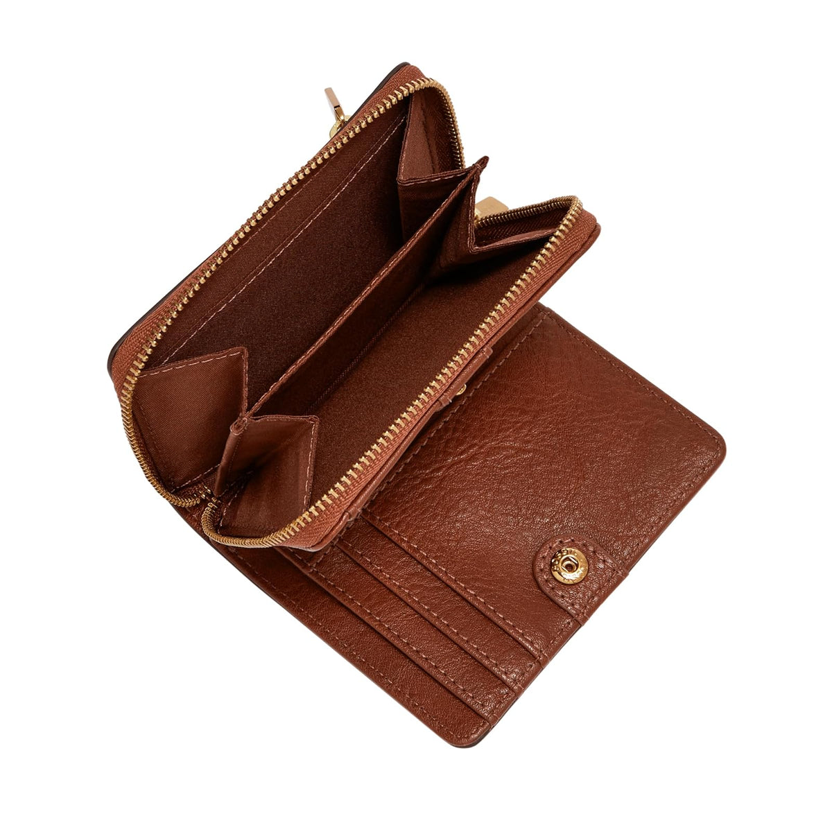Fossil Logan RFID Mini Multifunción Marrón