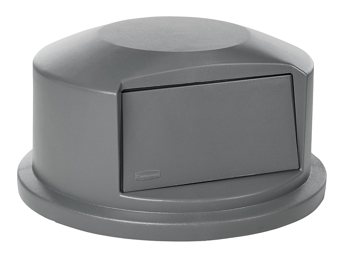 Rubbermaid Commercial FG264788 Gray 44 Gallon Brute Trash Dome Top