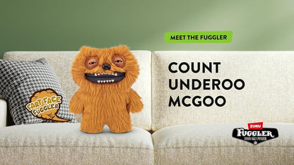 Fuggler-Fart Face 9"-ZURU Series 1-Plush(Count Underoo Mcgoo - Long Pile)
