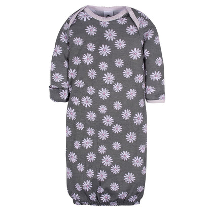 Gerber Paquete de 4 Batas de Dormir para niños y niñas Camisón bebés Unisex