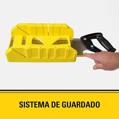 STANLEY Caja de Inglete con Serrucho para Madera 12" (304mm), 19-800