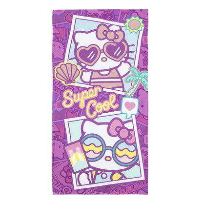 NORTHWEST Hello Kitty - Toalla de Playa, 76,2 x 152,4 cm, Verano Fresco - 30" x 60" - Hello Kitty Cool Summer