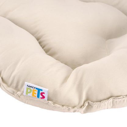 Fancy Pets Cojín Grande para Cama de Plástico – 77 x 51 cm, Tela Suave y Resistente, Descanso Cómodo para Perros, Colores Surtidos