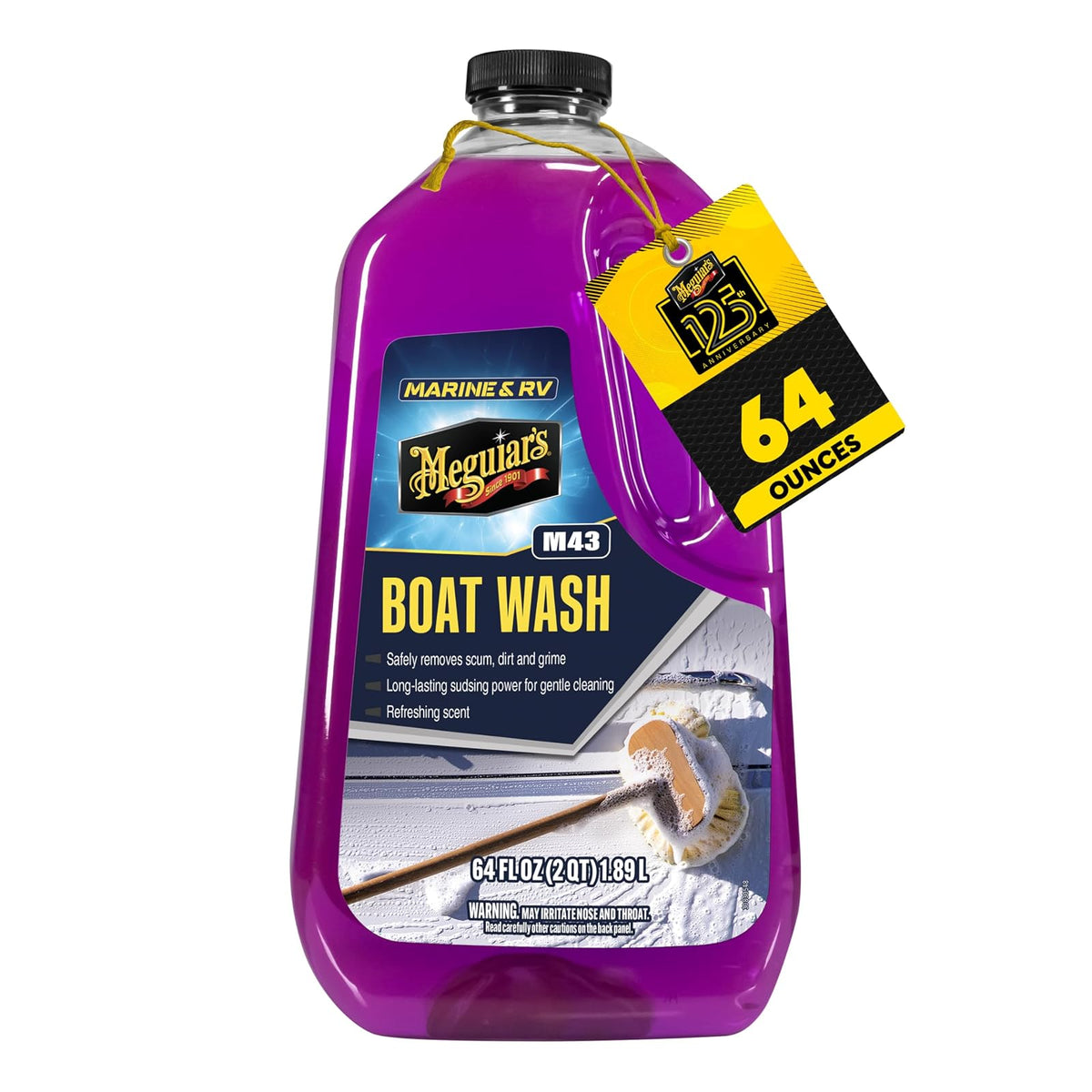 Meguiar's Jabón Marino M4364 para Barcos, 1.89 L