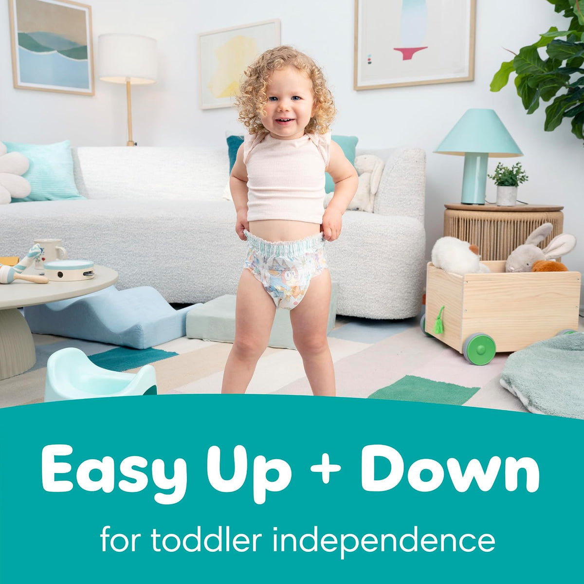 Pampers Easy Ups Pull On Disposable Training Diaper for Boys, Size 4 (2T-3T), Jumbo Pack, 25Count