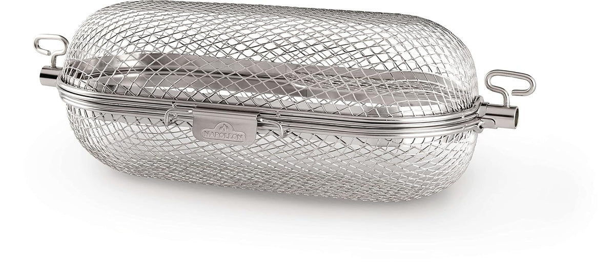 Napoleon 64000 - Cesta para asador, Accesorio para Parrilla, Acero Inoxidable