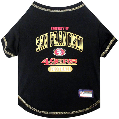 Pets First NFL Playera Deportiva para Perro - X-large - San Francisco 49Ers
