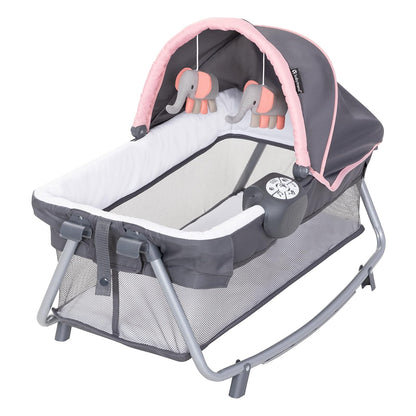 Baby Trend Lil' Snooze Deluxe III, rosa acogedor