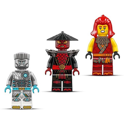 LEGO® Ninjago® Armadura Robótica de Combate de Zane Juguete con 3 Minifiguras, Set de construcción, pequeño Juego construible, Idea de Regalo para niños y niñas Desde 6 años 71827