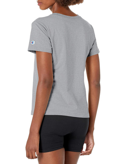 Champion Playera clásica. Camiseta para Mujer