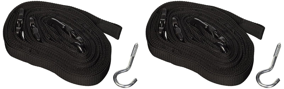 Gear Up Hang-3 Correa de Almacenamiento para Kayak, Color Negro