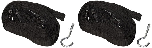 Gear Up Hang-3 Correa de Almacenamiento para Kayak, Color Negro
