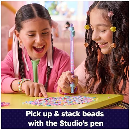 Cool Maker, Kit de expansión Stack’d Heishi, kit para hacer pulseras con más de 1300 cuentas, sirve para hacer 10 pulseras, juguetes de manualidades para niños y niñas a partir de 7 años