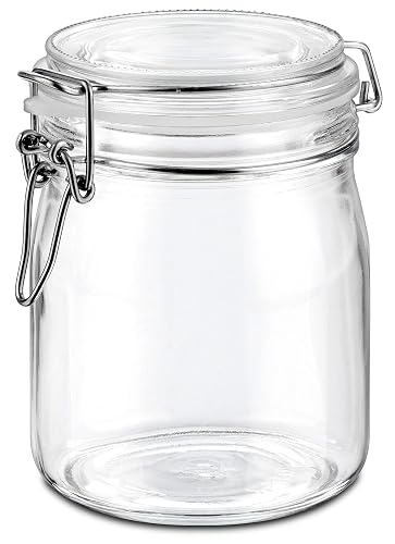 Borgonovo Normal Contenedor Hermetico de Vidrio, 750 ml