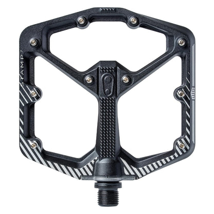 Crank Brothers Stamp 2 - Pedal grande para cuerpo crudo, color negro