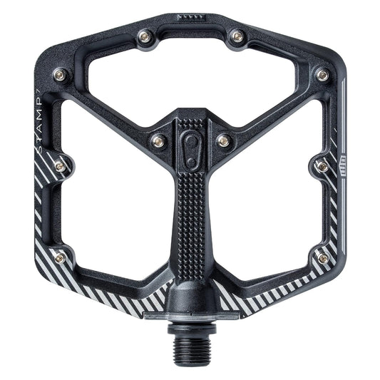 Crank Brothers Stamp 2 - Pedal grande para cuerpo crudo, color negro