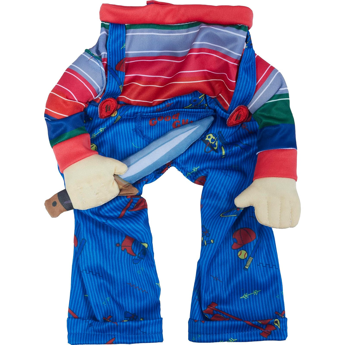 Rubies Chucky - Disfraz para Mascotas, tamaño pequeño