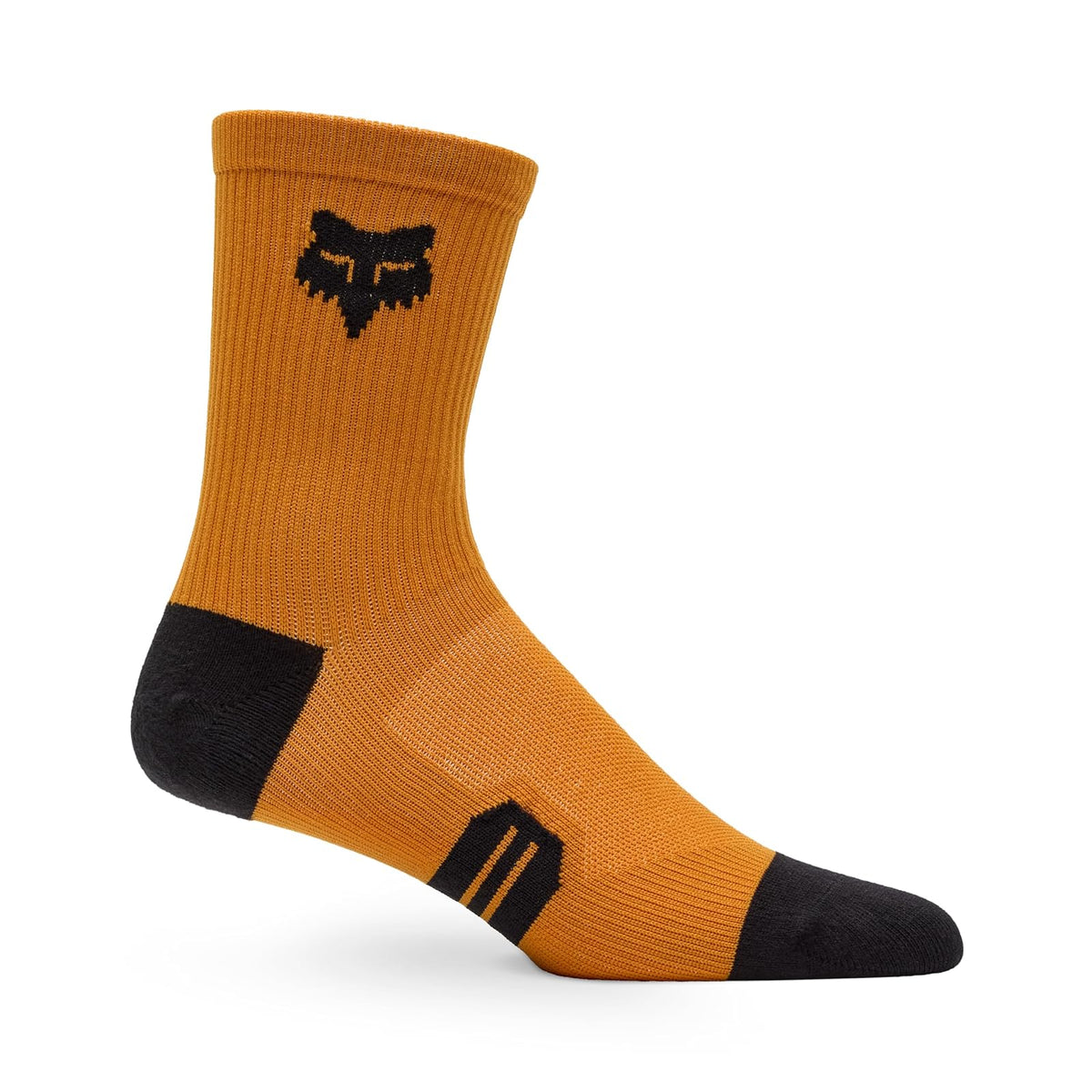Fox Racing Calcetines Ranger para Ciclismo de Montaña, 6 Pulgadas - Grande - extra grande - Caramelo