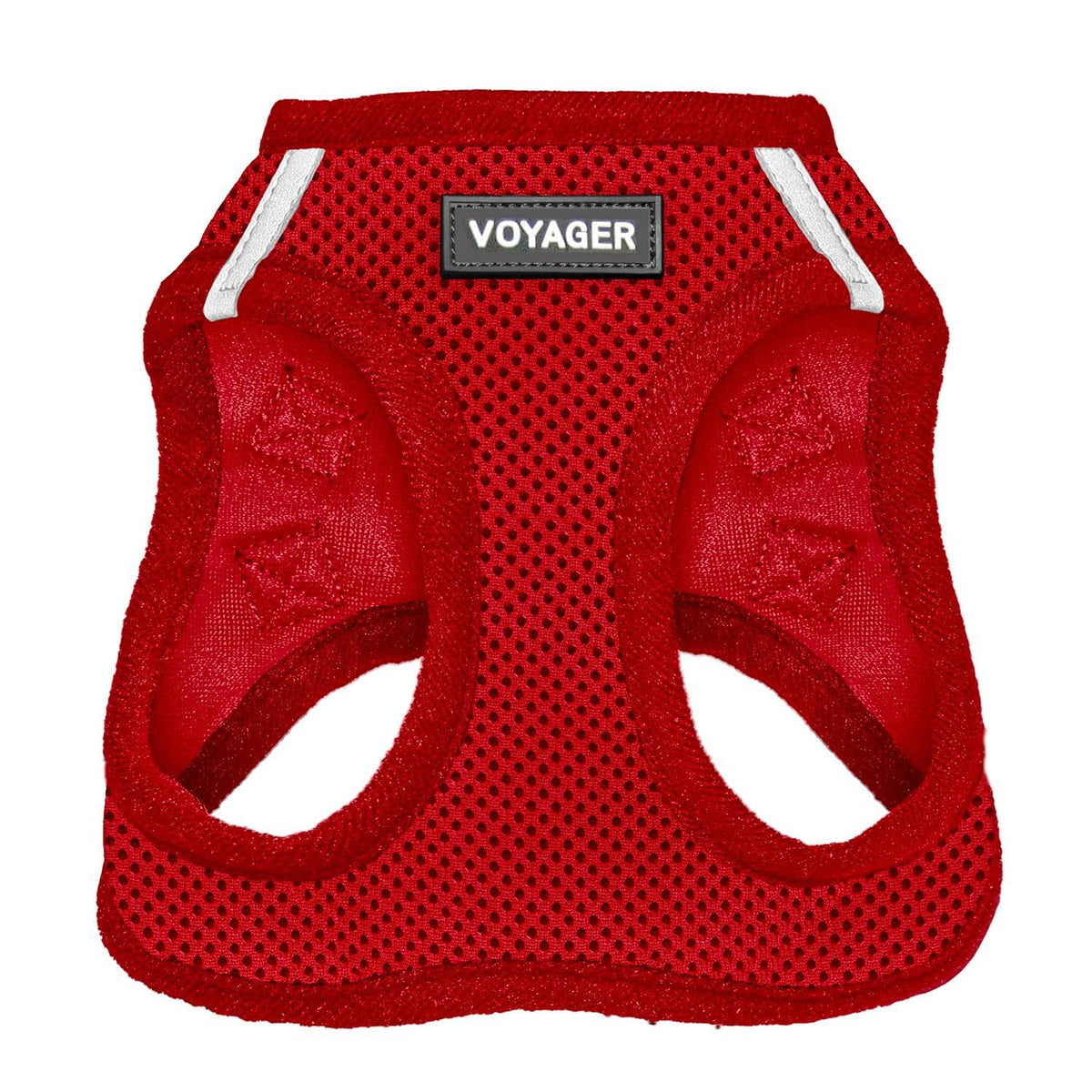 Best Pet Supplies Arnés Voyager Step-In Air para Perro, Todo Clima - XS (Chest: 13 - 14.5") - Color rojo a juego.