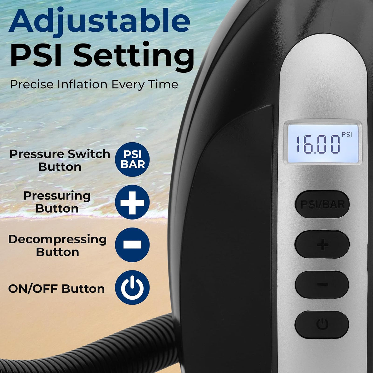 SereneLife compresor Inflable
