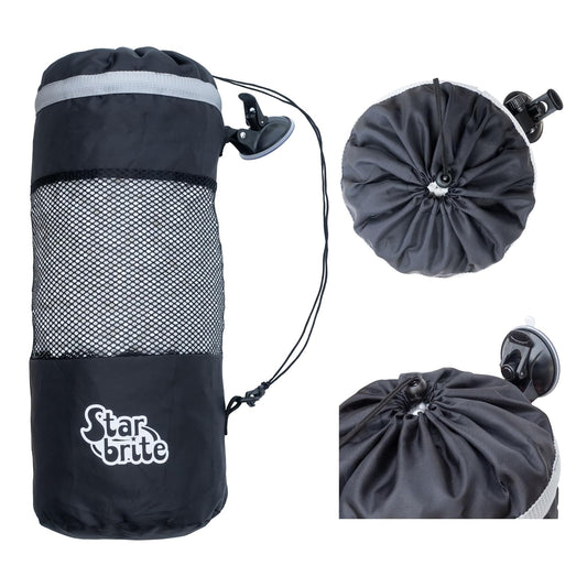Star brite 52074 Stow & Go Bolsa de basura de malla con ventosa