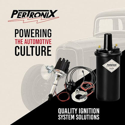 Pertronix Kit de Conversión de Encendido Electrónico 1281 para Ford 8 Cil, Negro