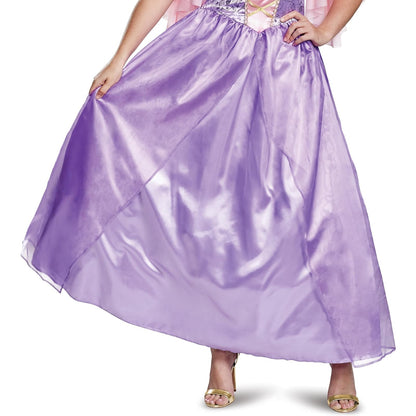 Disguise Rapunzel Deluxe - Disfraz clásico para adulto, Multi Color, Talla única