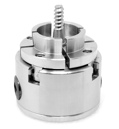 WEN LA4275 Juego de mandril de torno con llave autocentrante de 2.75 pulgadas con rosca de 8 TPI de 2.75 pulgadas