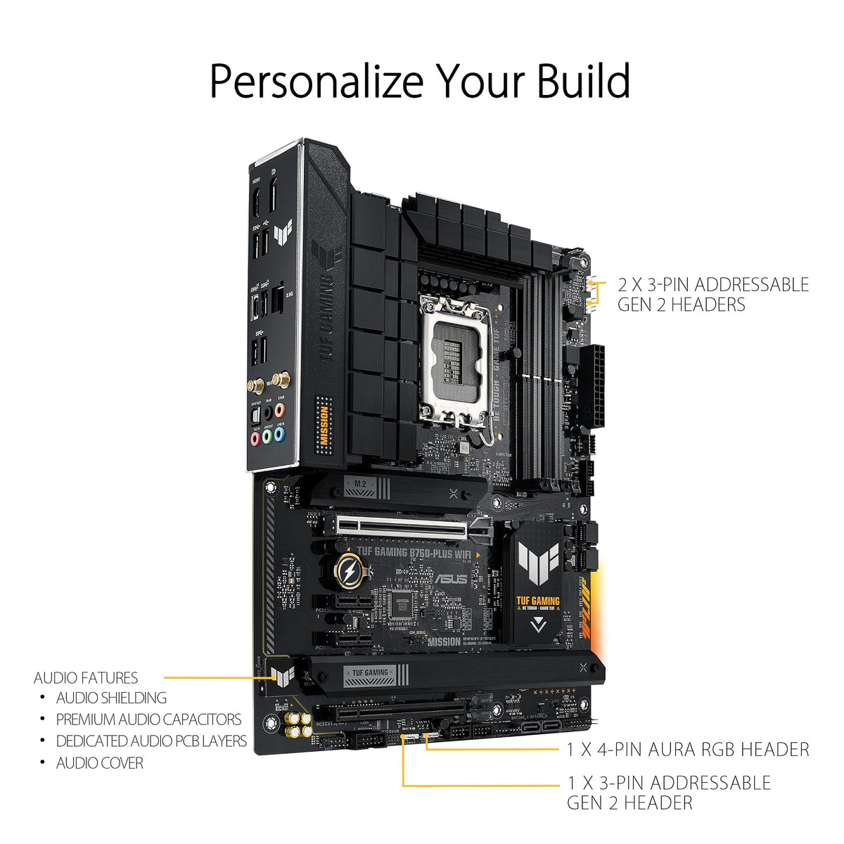 ASUS TUF Gaming B760-PLUS WiFi Intel® B760 (13ª y 12ª generación) LGA 1700 ATX Placa Base