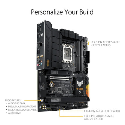 ASUS TUF Gaming B760-PLUS WiFi Intel® B760 (13ª y 12ª generación) LGA 1700 ATX Placa Base