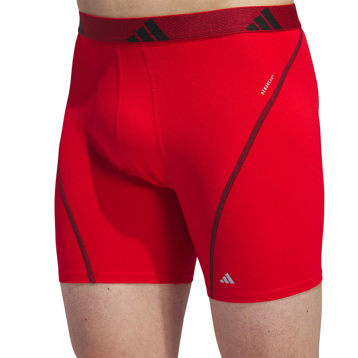 Adidas - Calzoncillos Calzones de Malla atlética para Hombre, Paquete de 3, Absorbe la Humedad, Comodidad Deportiva