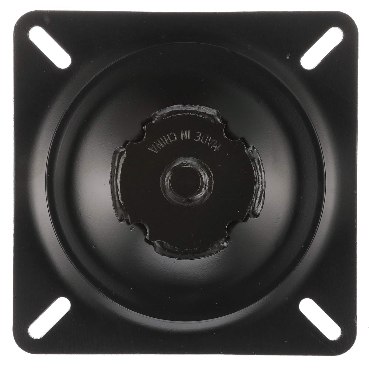 Attwood 1002 Lock'N-Pin 3/4" Pin Seat Mount - Zinc Plated Steel, 2-3/4" Steel Pin with Spring