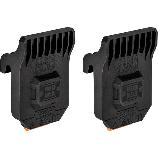 KLEIN TOOLS 54805 MB MODBox - Soporte para escalera de carro utilitario, ganchos de almacenamiento, sostiene escalera vertical u horizontalmente en carritos utilitarios MODBox