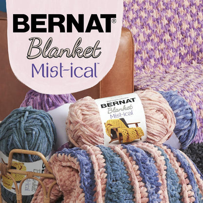Bernat Blanket Mist-ical Storm Blue Paquete de 2 hilos de 300 g