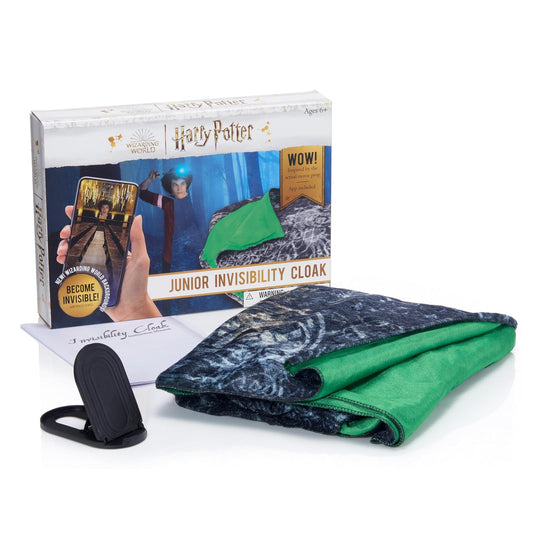WOW! STUFF Real FX - Capa de Invisibilidad de Harry Potter, Color Verde