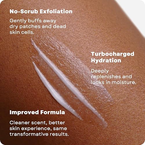 AmLactin - Loción corporal hidratante diaria, hidrata al instante, alivia la rugosidad, potente terapia alfa-hidroxi exfolia suavemente, suaviza la piel áspera y seca, libre de parabeno, 7.9 oz., paquete de 1